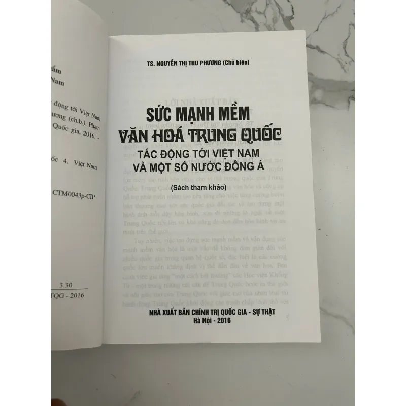 Sức mạnh mềm Văn hóa Trung Quốc - TS. Nguyễn Thị Thu Phương (Chủ biên) 1044113