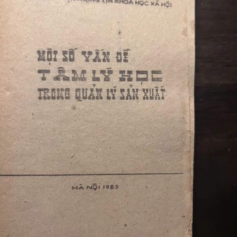 📖 Một số vấn đề tâm lý học trong quản lý sản xuất 646384