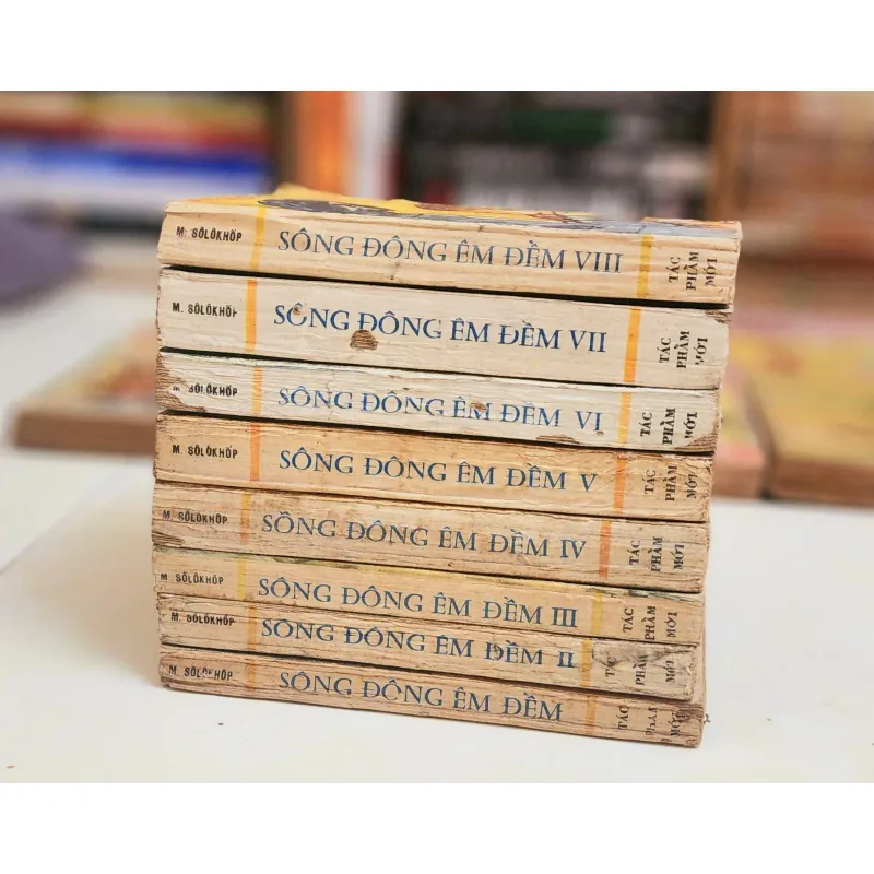Trọn bộ VH kinh điển SÔNG ĐÔNG ÊM ĐỀM, 8 tập (Mikhail A. Sholokhov) 757762