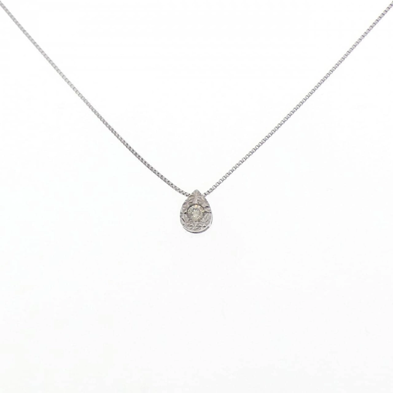 K10WG Dây chuyền kim cương 0.07CT - Hàng hiệu Authentic 858075