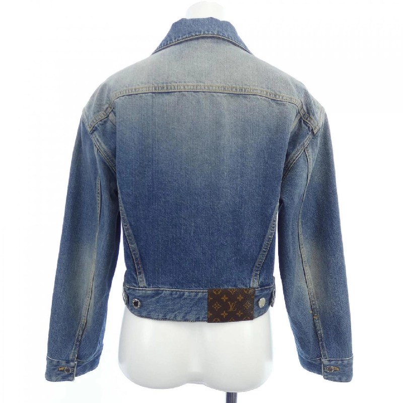 Louis Vuitton FOJA54GM1 Áo khoác denim Yayoi Kusama - Hàng hiệu Chính hãng 812056