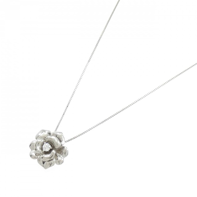 Dây chuyền kim cương hoa GSTB 0.08CT - Hàng hiệu Authentic 841738