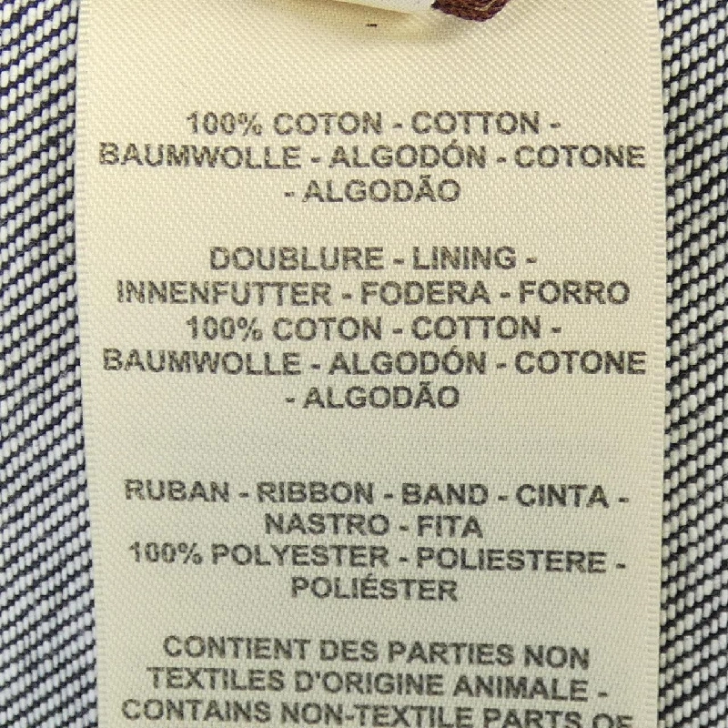 HERMES Clou de Selle 5H0258DI Áo khoác denim - Hàng hiệu Chính hãng 820833