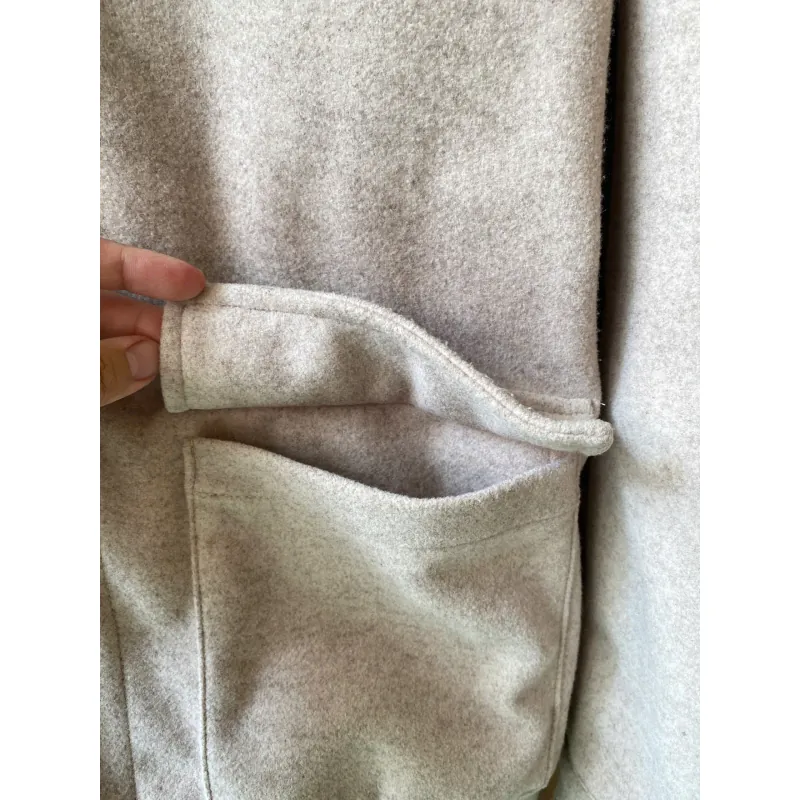 ÁO KHOÁC NỈ MÀU BE TOKYOLIFE SIZE S ***NEW 99% FREESHIP, TẶNG QUÀ 0Đ 583260