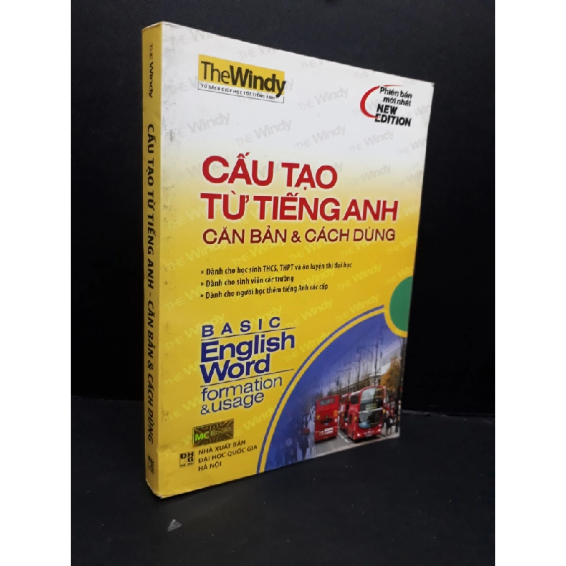 Cấu tạo từ tiếng Anh - Căn bản & cách dùng mới 80% ố bẩn gấp góc 2012 HCM2809 GIÁO TRÌNH, CHUYÊN MÔN 291054