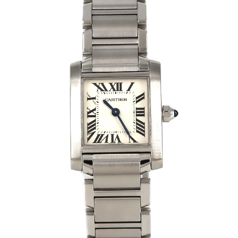 Cartier Tank Française SM W51008Q3 SS Quartz - Hàng hiệu Authentic 873721