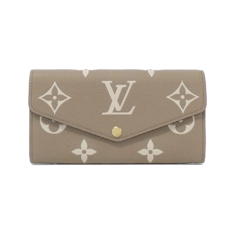 Ví Louis Vuitton hai màu Monogram Empreinte Portefeuille Sarah M81049 622866