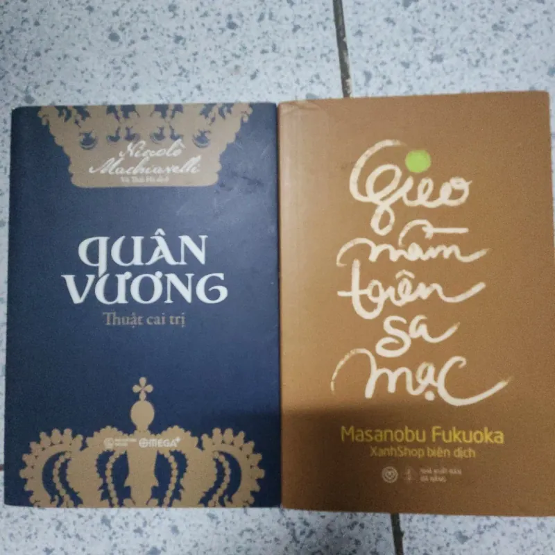 Combo 2 cuốn Quân Vương và Gieo mầm trên sa mạc 975404