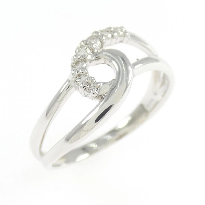 Nhẫn kim cương K18WG 0.08CT - Hàng hiệu Authentic 851677