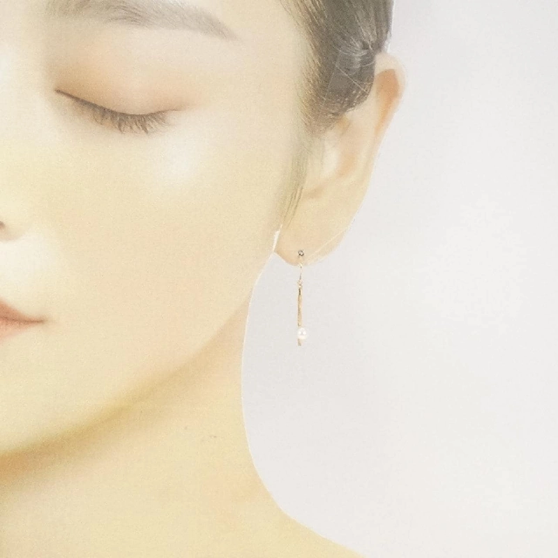 K18YG Bông tai ngọc trai Akoya 4mm - Hàng hiệu Chính hãng 877300