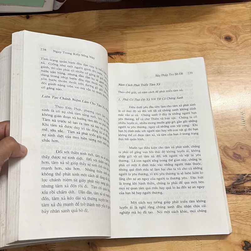 II Sách Photo: Ngay Trong Kiếp Sống Này _ Giáo Pháp Giải Thoát Của Đức Phật 686889