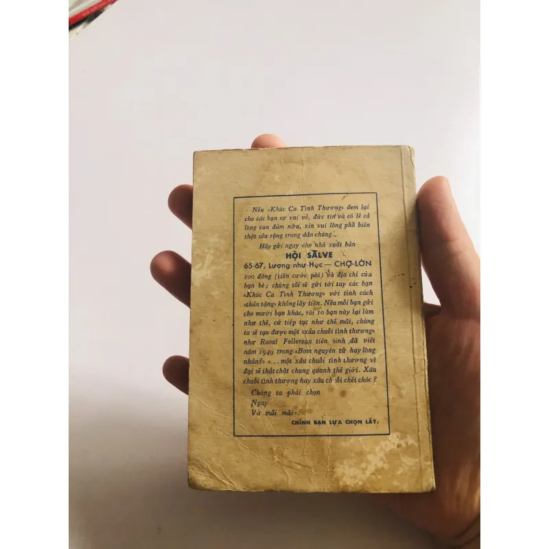 KHÚC CA TÌNH THƯƠNG – Raoul Follereau 1973 795499