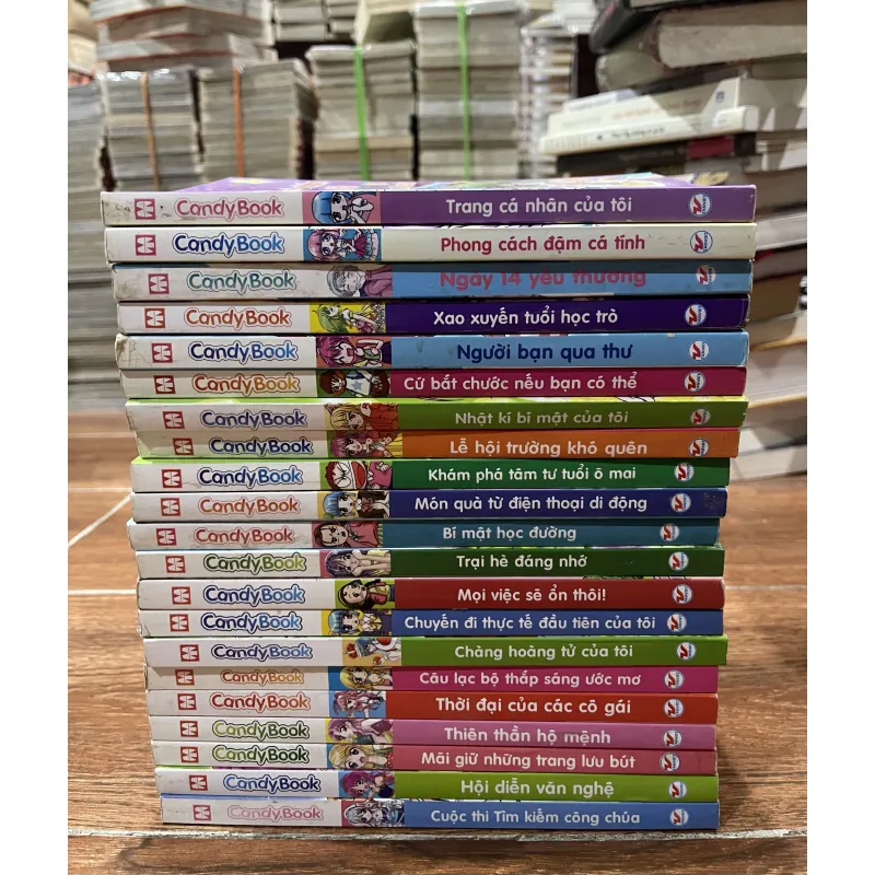 Candy Book có 21 cuốn không trung tập 782886