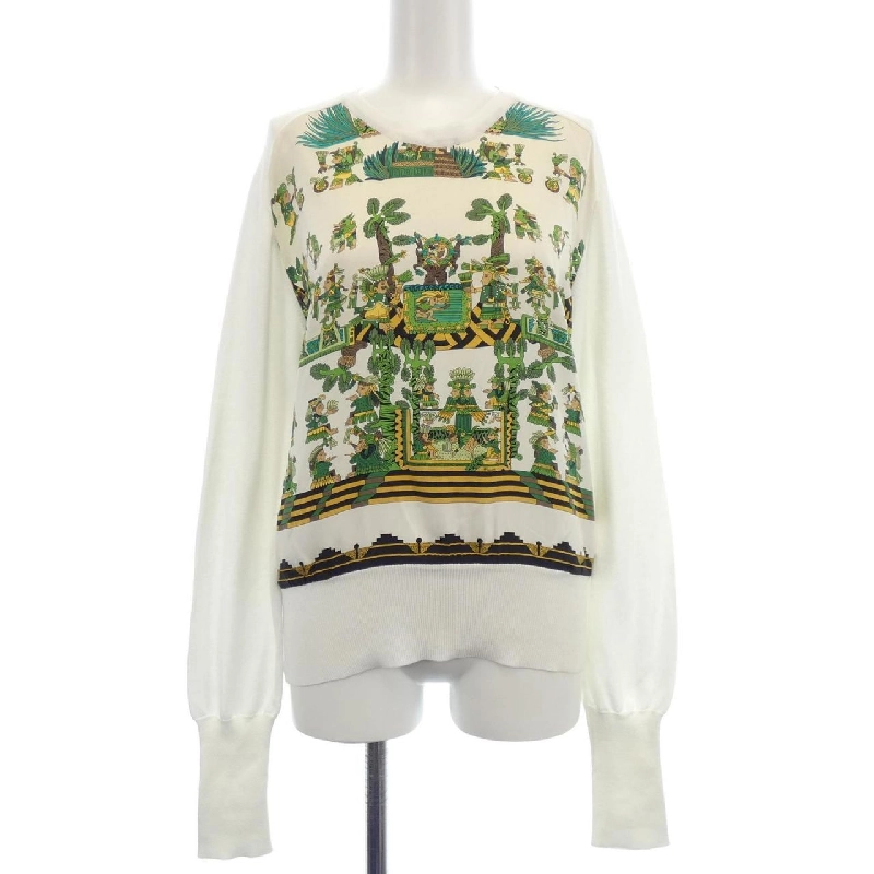 【Mã giảm giá】【Cổ điển】HERMES Áo 644794