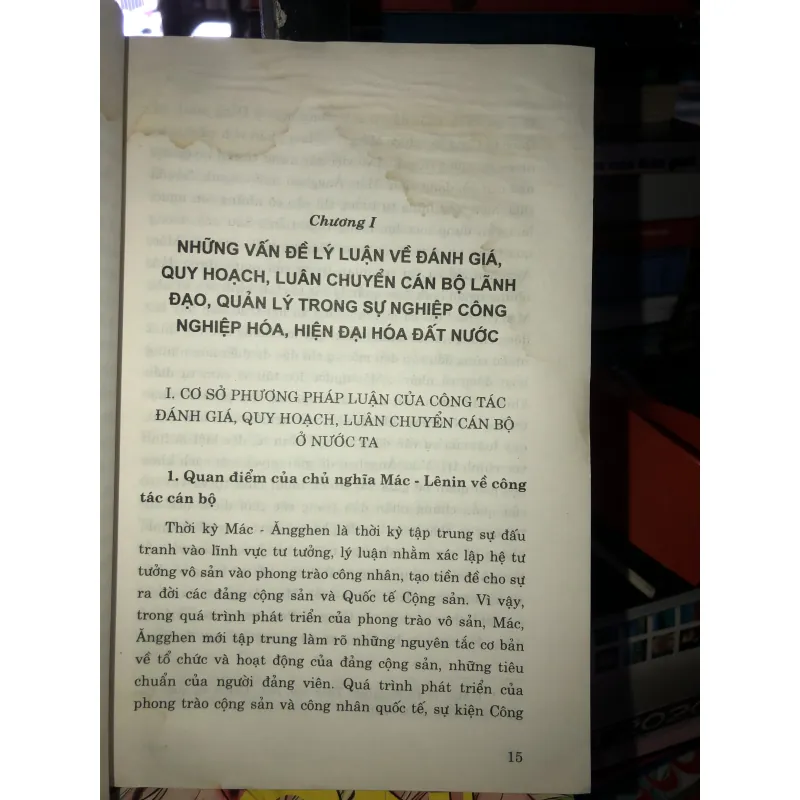 Đánh giá, quy hoạch, luân chuyển cán bộ lãnh đạo, quản lý thời kỳ công nghiệp hóa… 782096