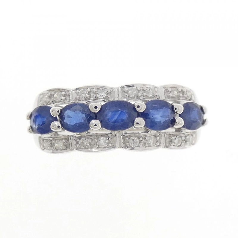 K14WG Nhẫn Sapphire - Hàng hiệu Chính hãng 850510