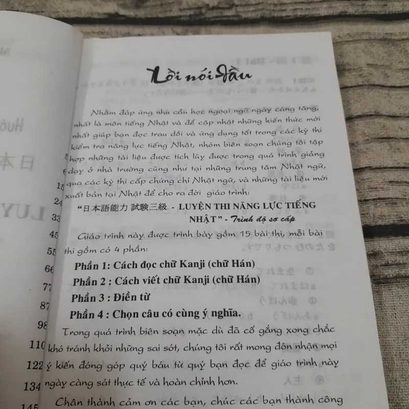 Sách Hướng dẫn Luyện thi tiếng Nhật sơ cấp 655747
