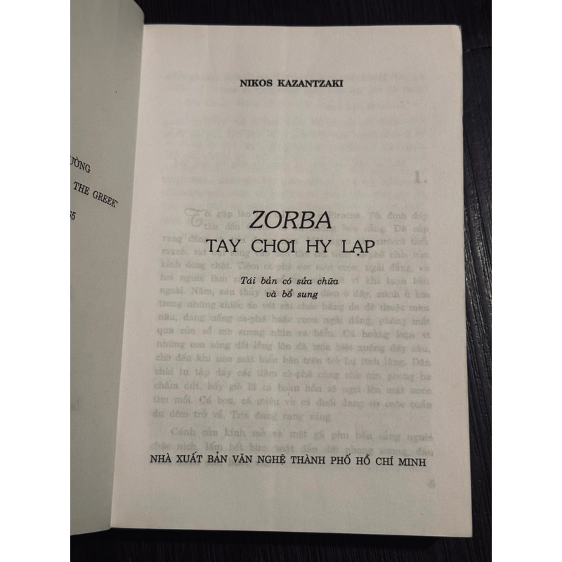 Zorba tay chơi Hy Lạp (Dương Tường dịch) 524468