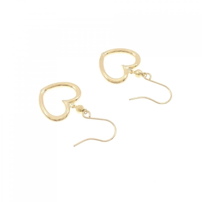 K18YG Bông tai hình trái tim - Hàng hiệu Chính hãng 867332