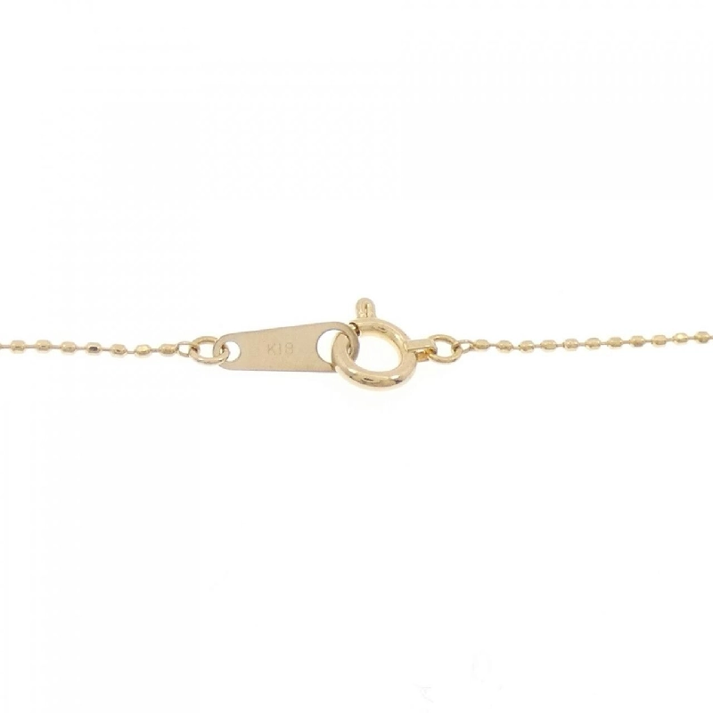 K18YG Dây chuyền kim cương hình chữ thập - Hàng hiệu Authentic 863678