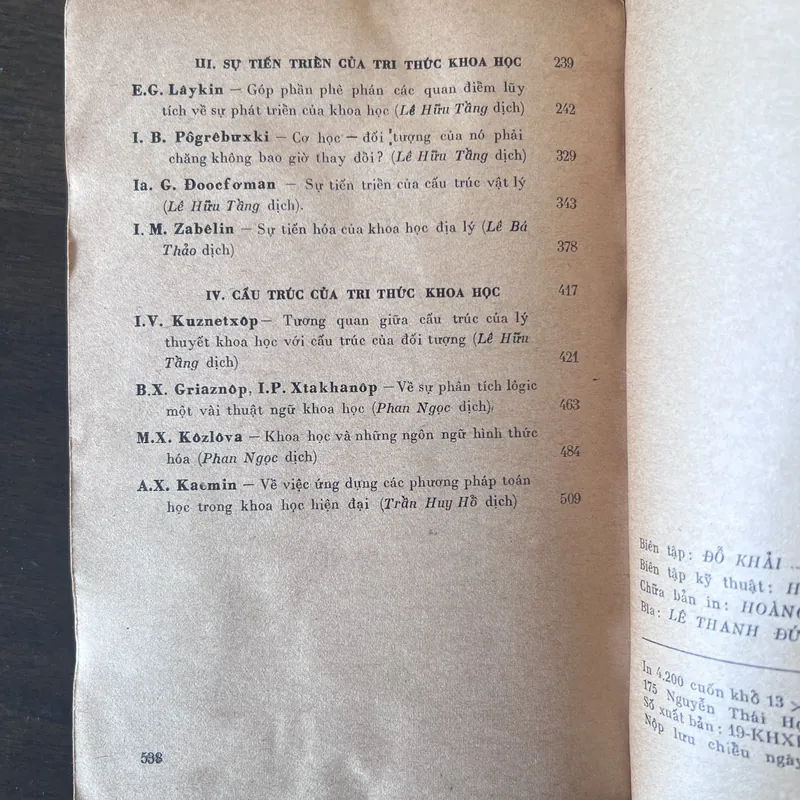 📖 Khái lược về lịch sử và lý luận phát triển khoa học (xb 1975) 674228