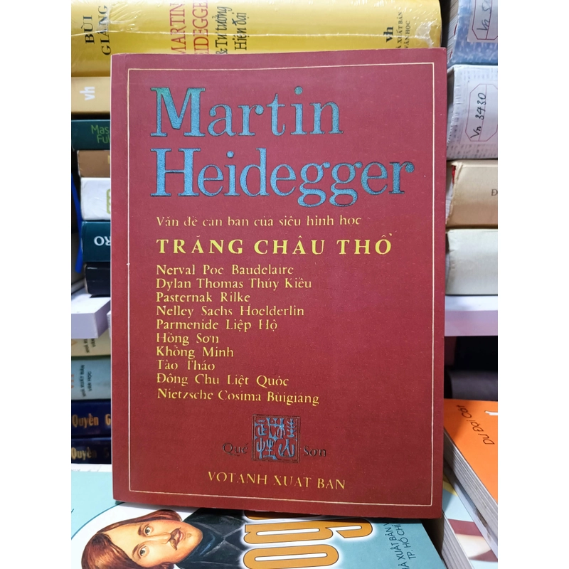 Vấn đề cơ bản của siêu hình học: Trăng Châu Thổ- Martin Heidegger (dịch giả Bùi Giáng) 224625