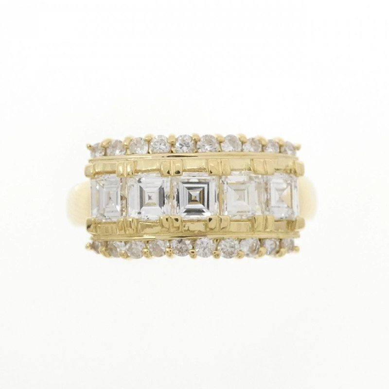 Nhẫn kim cương K18YG 1.36CT - Hàng hiệu Authentic 854663