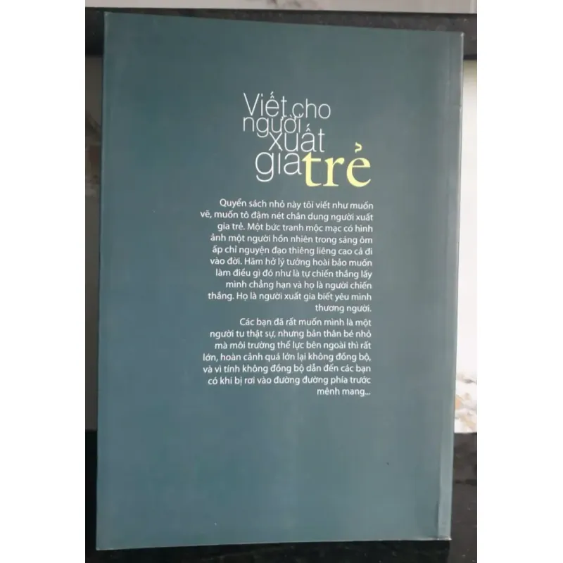 Viết Cho Người Xuất Gia Trẻ 695845