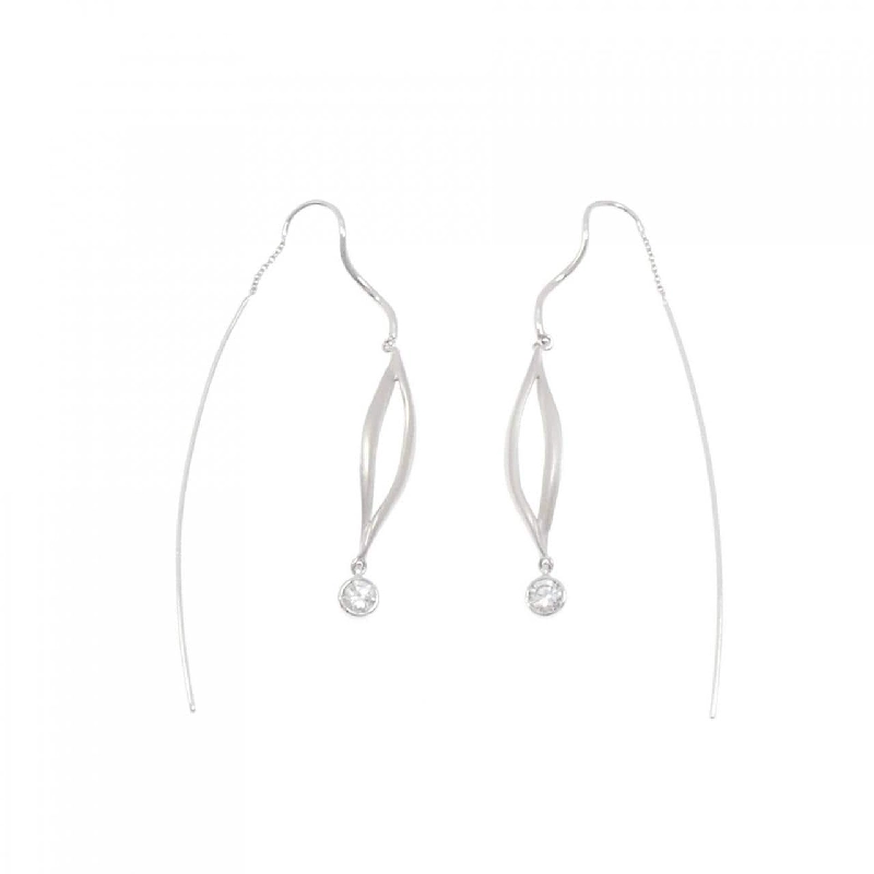 K18WG Bông tai kim cương 0.411CT - Hàng hiệu Chính hãng 866905