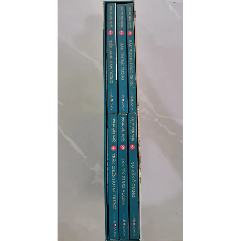 Bộ Hán Sở Diễn Nghĩa Liên Hoàn Họa 6 quyển 1043834