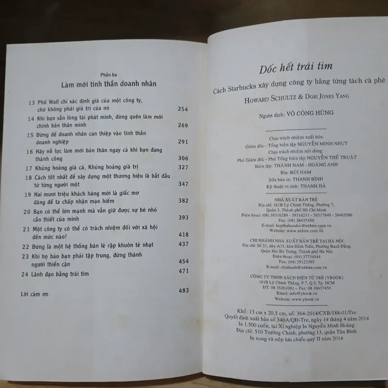 Dốc Hết Trái Tim - Howard Schultz 1027614