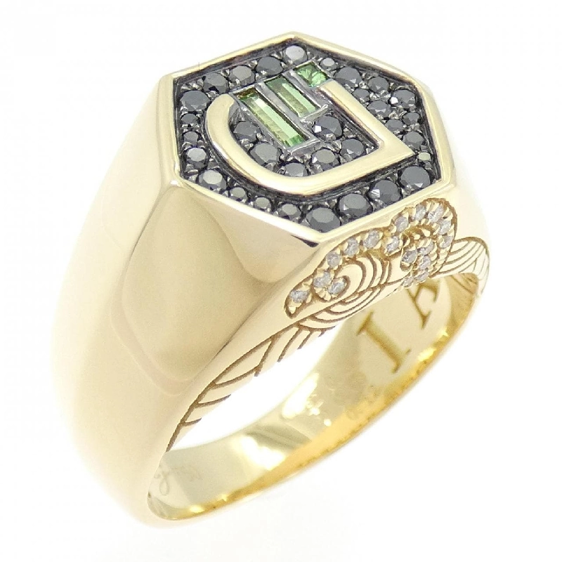 Nhẫn Garnet Xanh 750YG/750BG 0.12CT - Hàng hiệu Chính hãng 853071