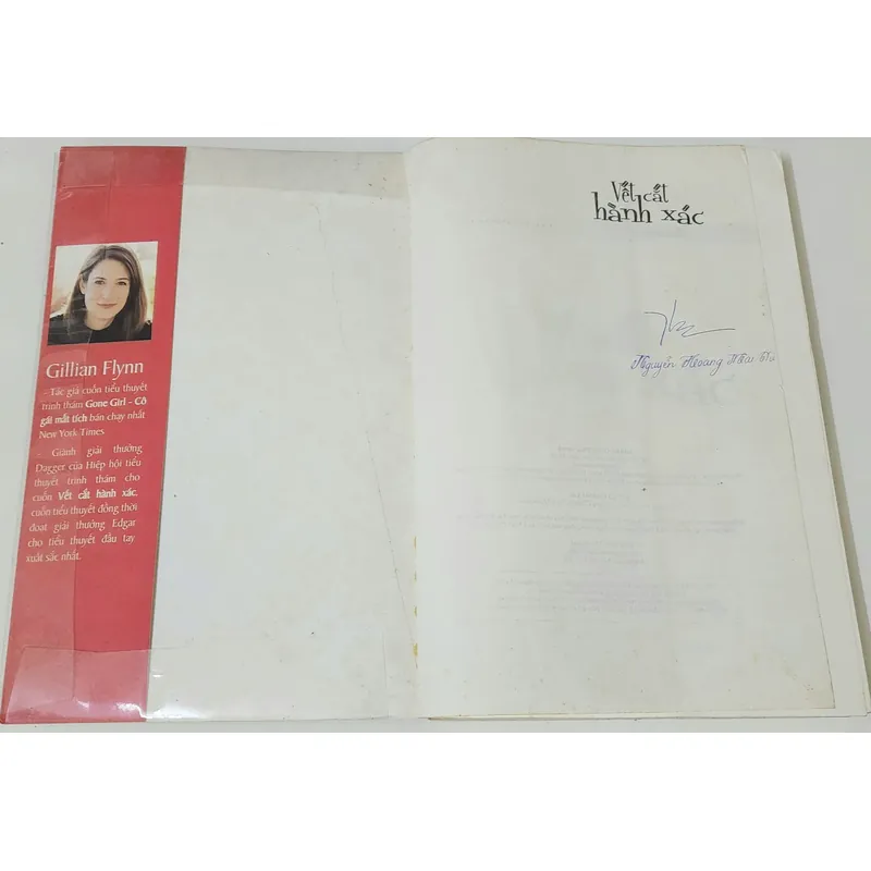 Tiểu thuyết VẾT CẮT HÀNH XÁC - tác giả: Gillian Flynn 704321