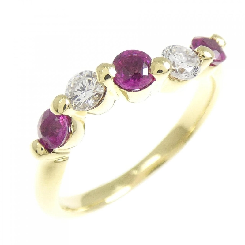 Nhẫn Ruby K18YG - Hàng hiệu Chính hãng 850073