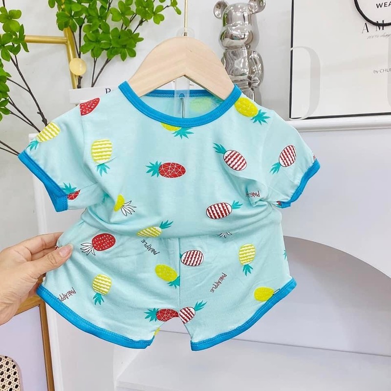 Bộ cộc thun lạnh có hình cute 75159