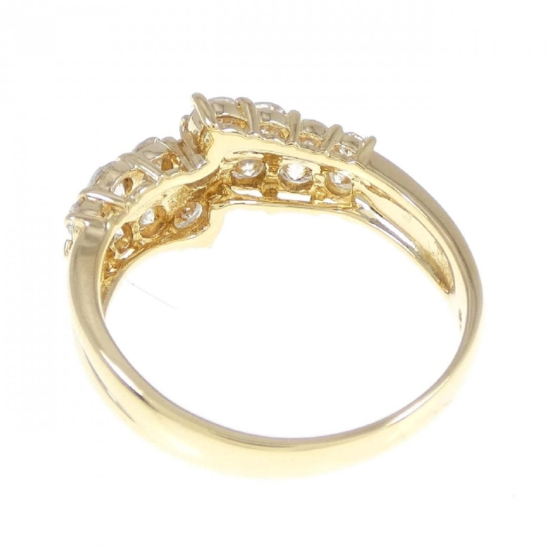 Nhẫn kim cương K18YG 1.03CT 673663