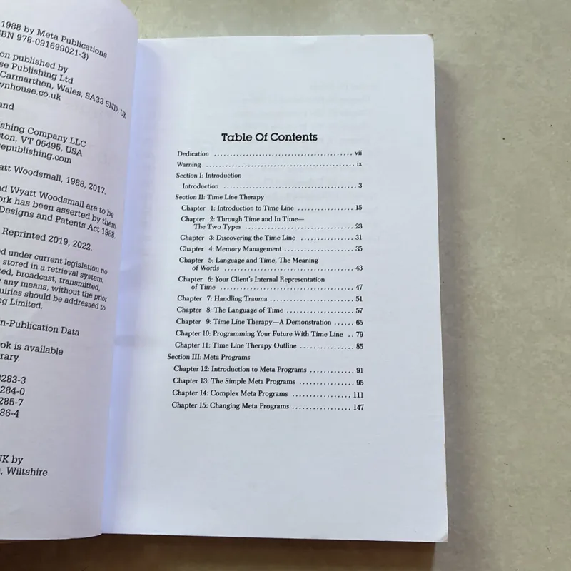 Time line Therapy and The Basic of Personality 681240