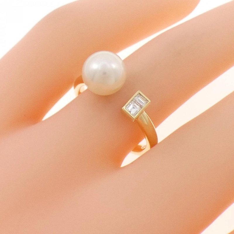 Nhẫn ngọc trai Akoya K18YG 7.7mm - Hàng hiệu Chính hãng 850668