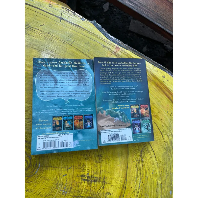 COMBO THE BOOKS OF ELSEWHERE- JACQUELINE WEST 556862