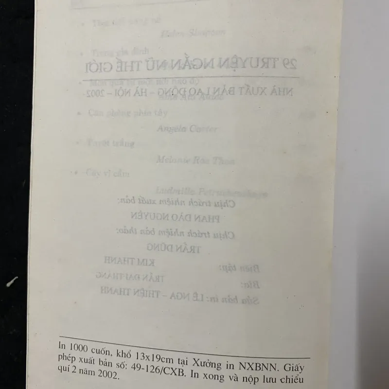 29 truyện ngắn các nhà văn nữ thế giới 1002876