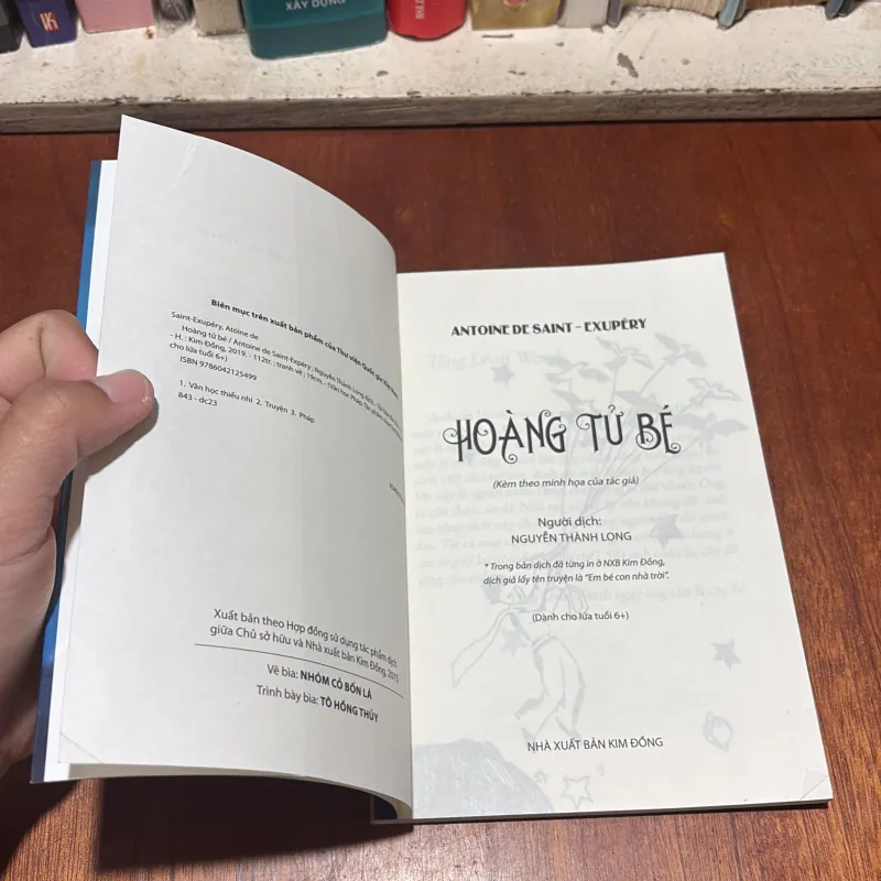 II Văn Học Pháp: Hoàng Tử Bé - Nguyễn Thành Long (Dịch) - 2019 789354
