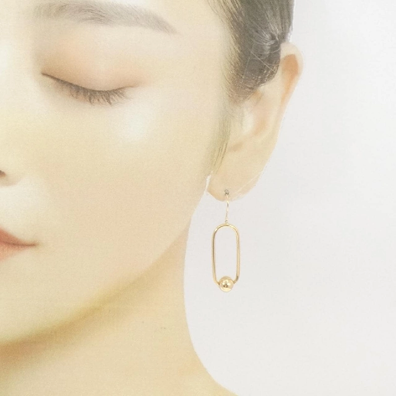 K18YG Bông tai - Hàng hiệu Chính hãng 876031