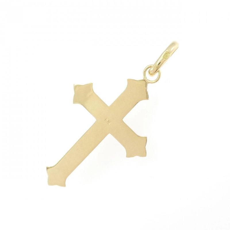 K18YG Mặt dây chuyền hình chữ thập - Hàng hiệu Chính hãng 864720