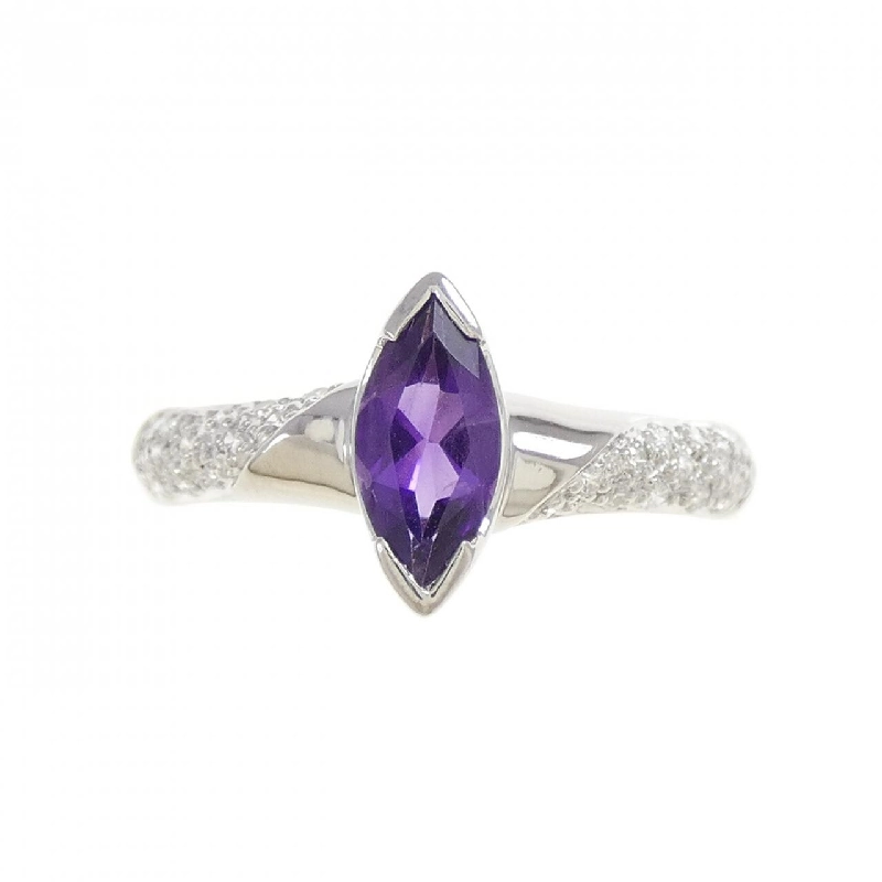 Nhẫn Amethyst PT900 0.50CT 667077
