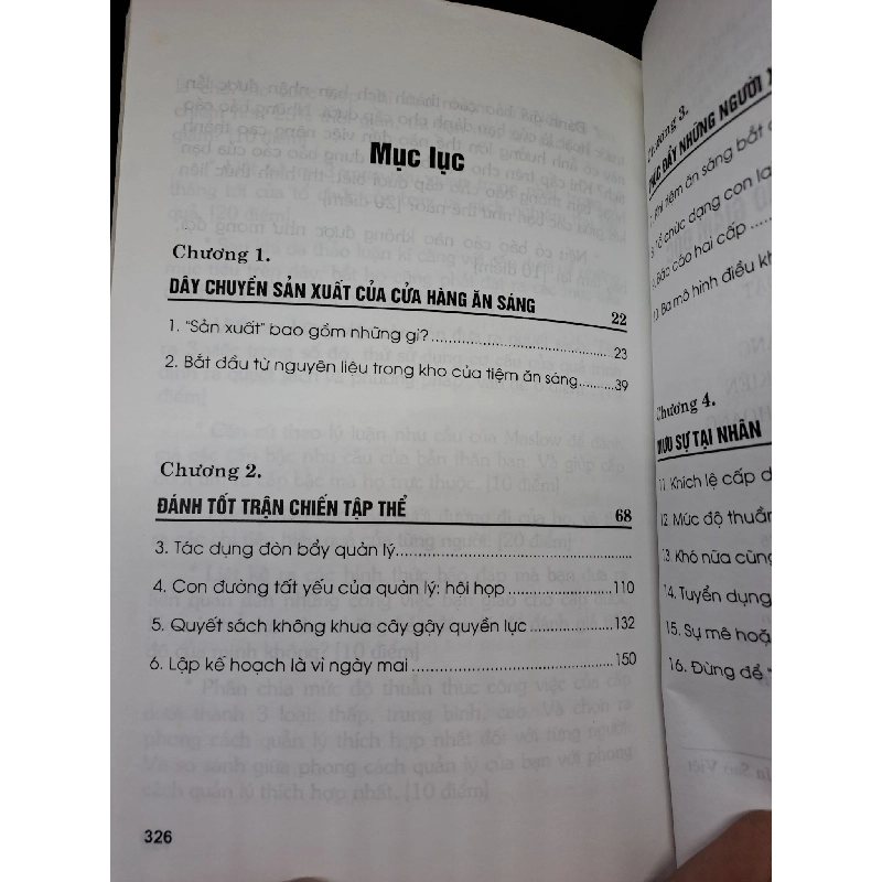 Bài học đầu tiên cho giám đốc phương pháp quản lý thành công 2007 mới 80% HCM1806 911660