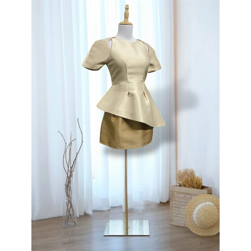 [New] Áo peplum CLAYMORE sang chảnh lệch tà size S 369266