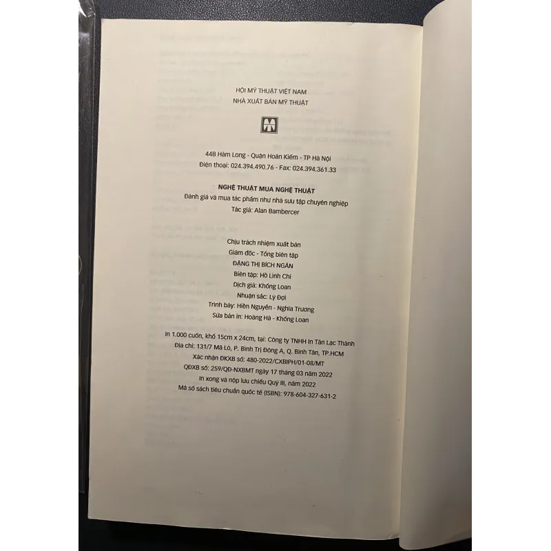 Nghệ thuật mua nghệ thuật- chữ ký dịch giả 1013587