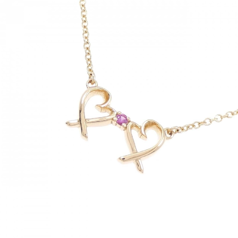 Dây chuyền Tiffany Double Loving Heart - Hàng hiệu Authentic 842912