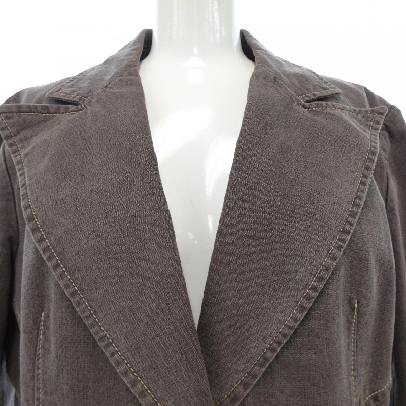 【Mã giảm giá】【Cổ điển】Áo khoác denim CHANEL 641456