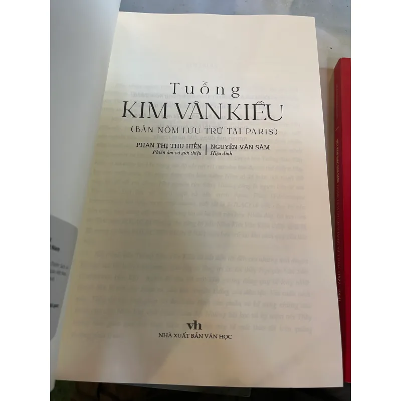 TUỒNG KIM VÂN KIỀU - PHAN THỊ THU HIỀN phiên âm  1032303